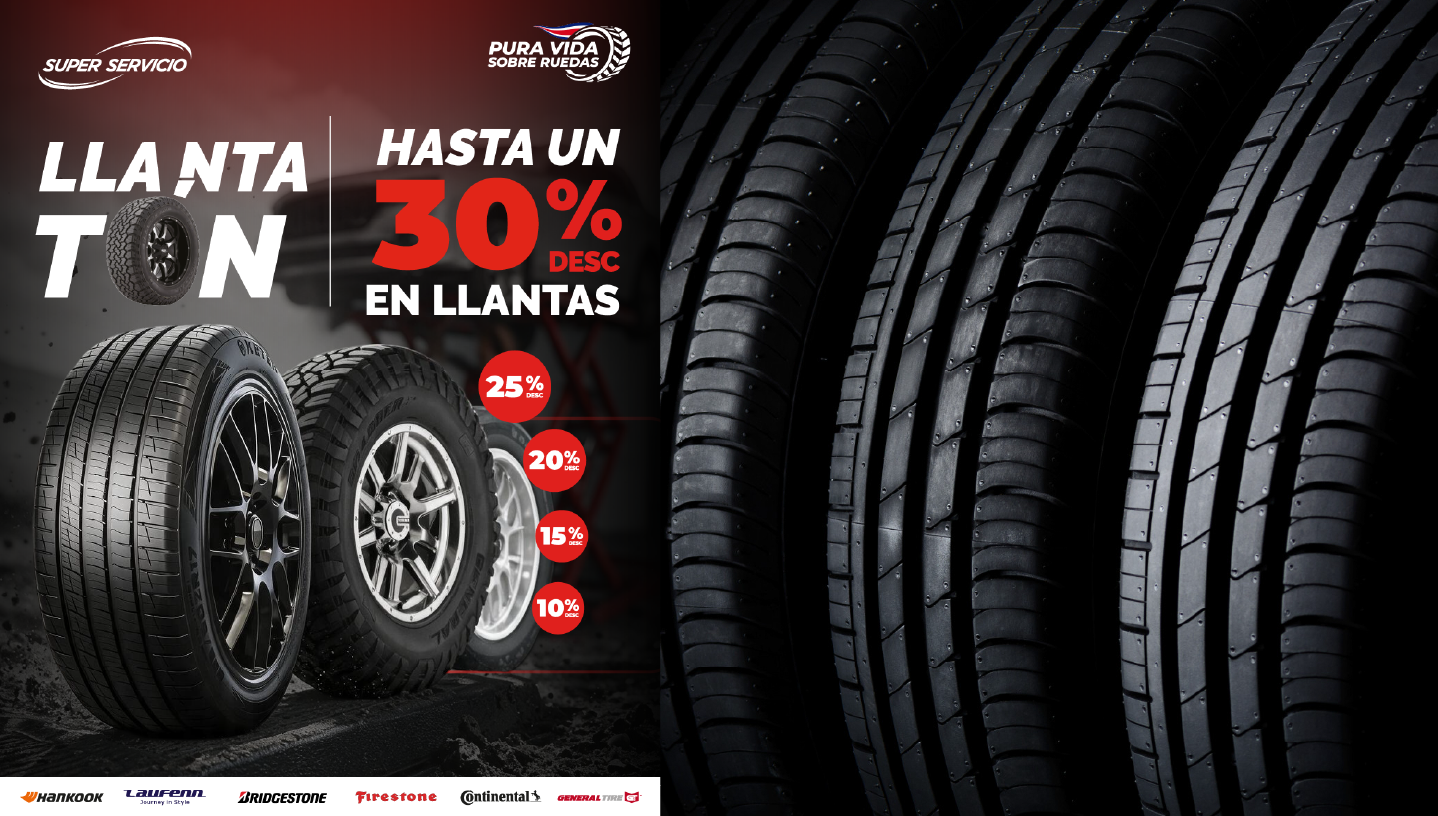 Hasta 30% de descuento en llantas imagen